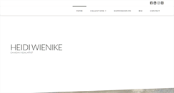 Desktop Screenshot of heidiwienike.com