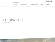 Tablet Screenshot of heidiwienike.com